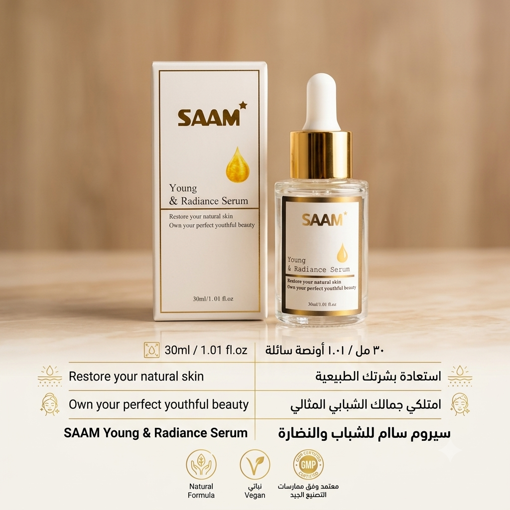 SAAM Young &amp; Radiance Serum (30ml)