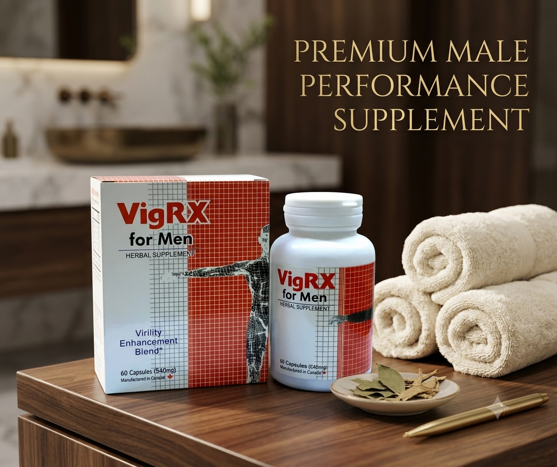 VigRX Herbal Vitality & Energy Supplement for Men (60 Capsules) | مكمل عشبي طبيعي للرجال لتعزيز النشاط والحيوية